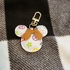 Colorful Designer Inspired Mouse Keychain